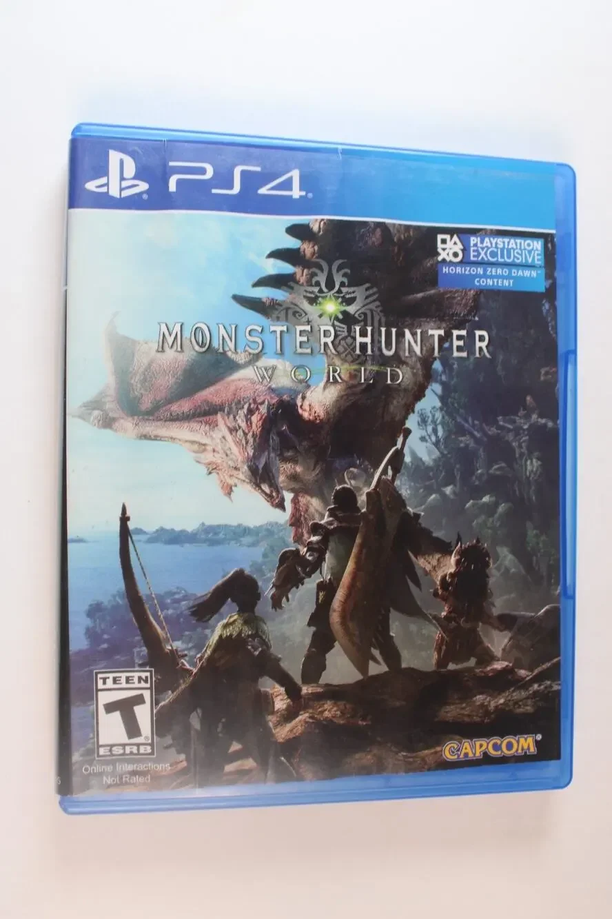 Monster Hunter World (Sony PlayStation 4, PS4) Authentic, tested/works